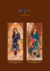 Af Dastoor Vol 4 Crepe Jacquard Kurti With Bottom Dupatta Catalog

